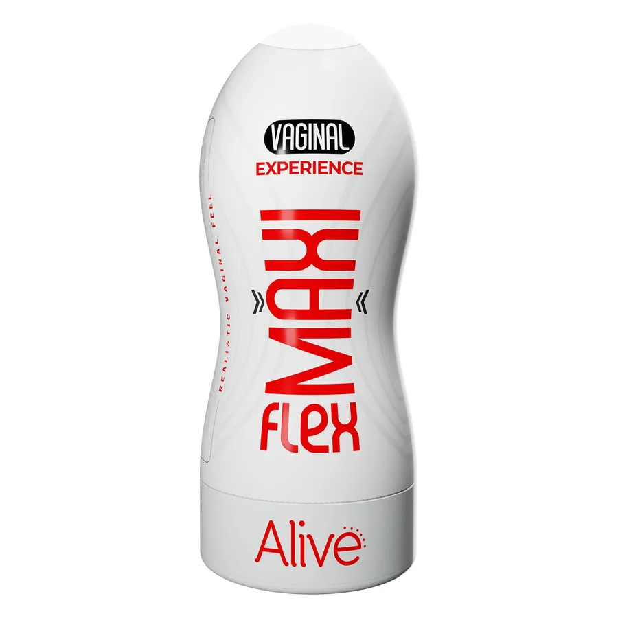 Мастурбатор-вагина Alive Maxi Flex L Vaginal, реалистичный вход, рельефный канал