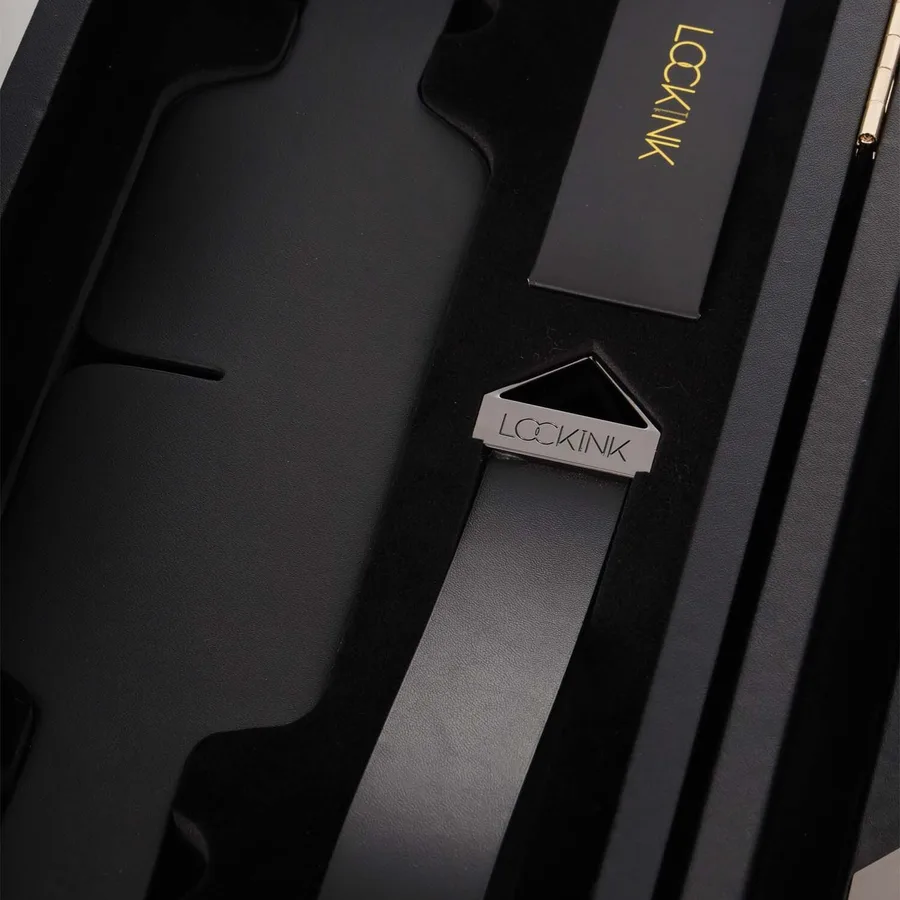 БДСМ-набор LOCKINK All-in-1 BDSM Play Kit, черный, ремни, маска, кляпы, анальные пробки, свечи