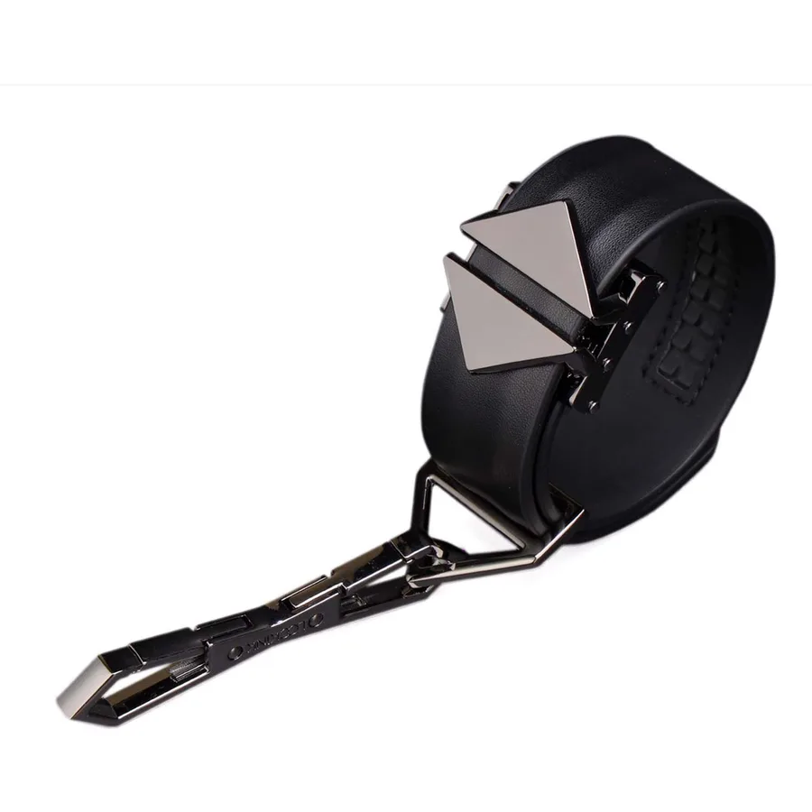 Набор фиксаторов для рук и ног LOCKINK Hogtie Set, черный, ремни из натуральной кожи