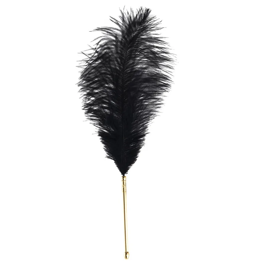 Лоскітка LOCKINK SEVANDA Natural Peacock Flirting Feather Tickler, пір’я павича та страуса