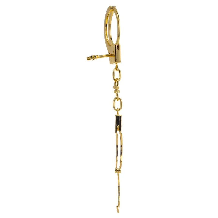 Наручники LOCKINK Pretty-sub Handcuffs, золотистые, металлические, можно открыть без ключа