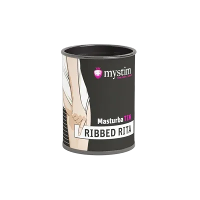 Мастурбатор-яйце Mystim MasturbaTIN Ribbed Rita