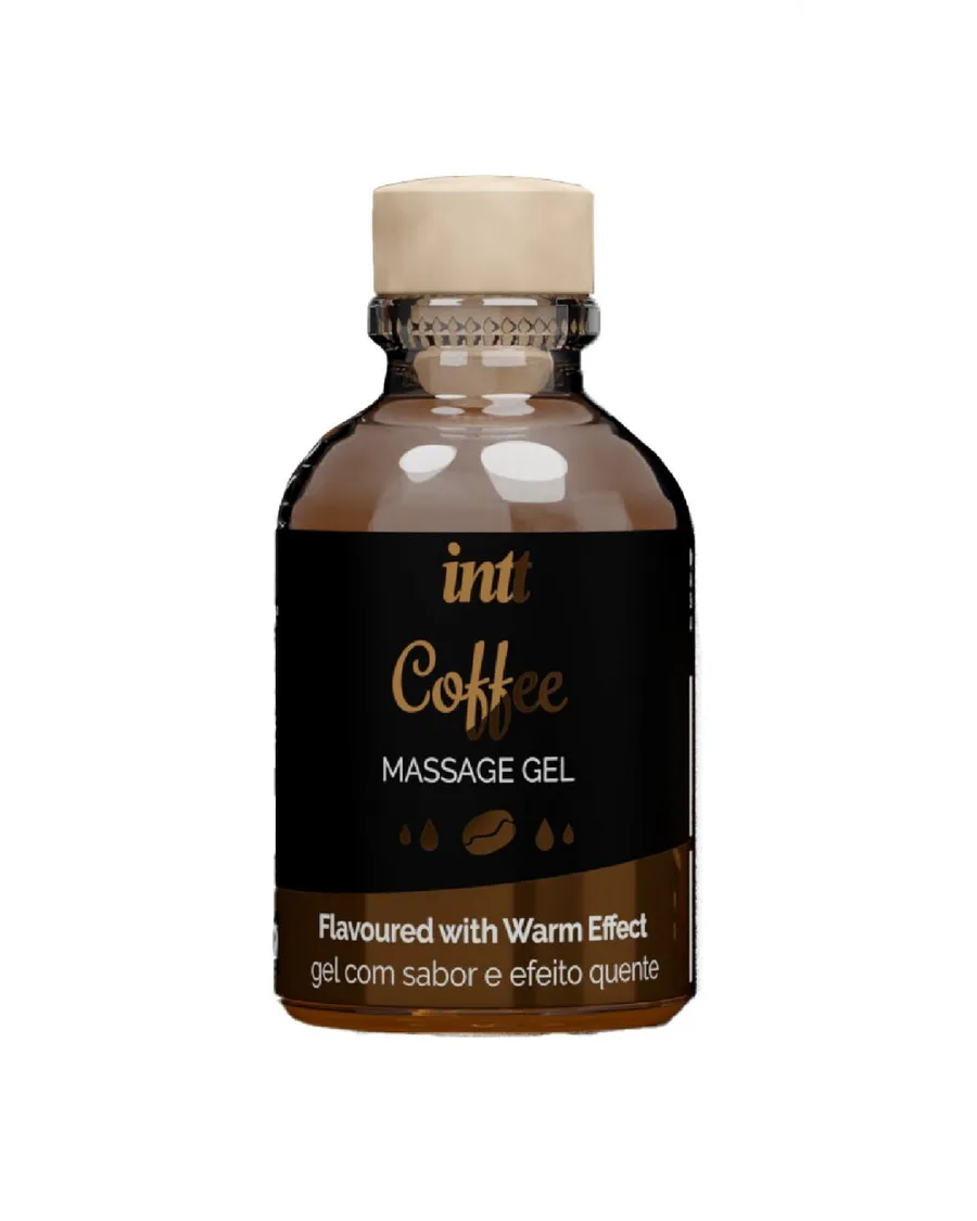 Массажный гель для интимных зон Intt Coffee (30 мл) разогревающий
