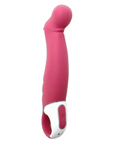 Потужний вібратор Satisfyer Vibes Petting Hippo з гнучким стовбуром, літій силікон, 12 режимів