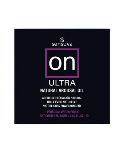 Пробник збудливого масла Sensuva - ON Arousal Oil for Her Ultra (0,5 мл)