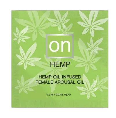 Пробник збудливого масла Sensuva - ON for Her Hemp Пройняті Arousal Oil (0,5 мл)