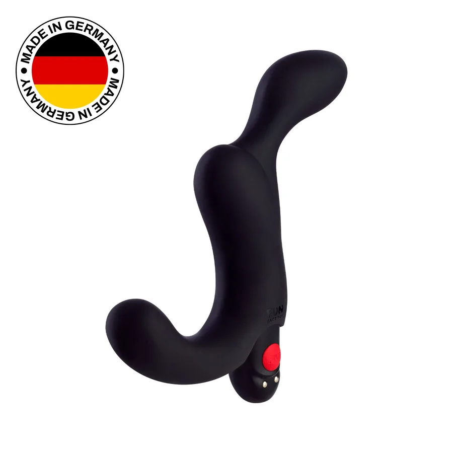 Массажер простаты Fun Factory DUKE black, стимуляция промежности, съемная вибропуля