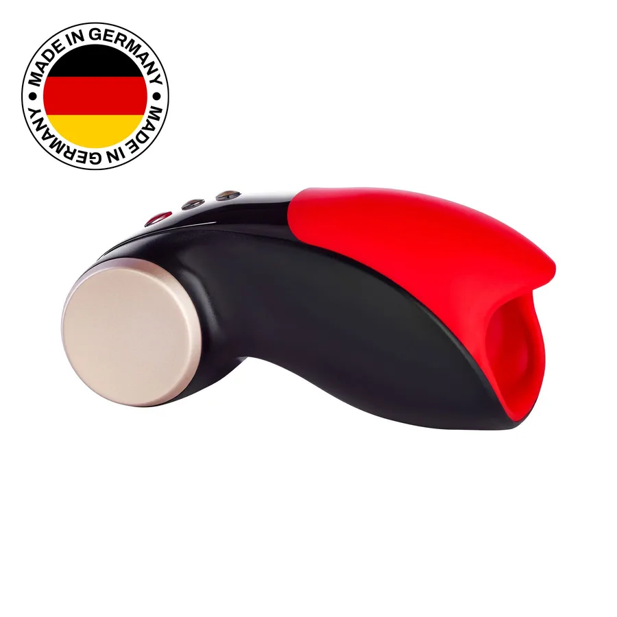 Мастурбатор для головки пеніса Fun Factory COBRA LIBRE II black/red, 2 мотори, гра без рук