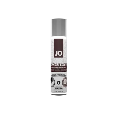 Смазка-крем с кокосовым маслом JO Coconut Hybrid ORIGINAL (30 мл) белая