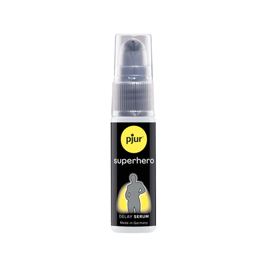 Сыворотка-пролонгатор pjur Superhero Delay Serum 20 мл, создает эффект пленки, без онемения