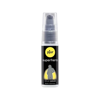 Сироватка-пролонгатор pjur Superhero Delay Serum 20 мл, створює ефект плівки, без оніміння