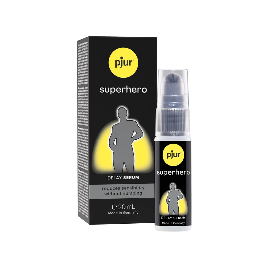 Сыворотка-пролонгатор pjur Superhero Delay Serum 20 мл, создает эффект пленки, без онемения