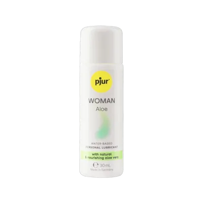 Лубрикант на водній основі pjur Woman Aloe 30 мл, з екстрактом алое, зволожувальний, без парабенів