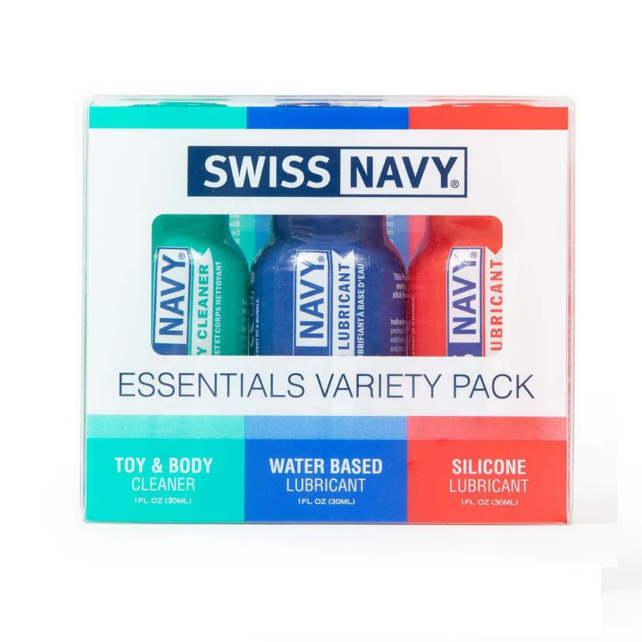 Распродажа!!! Набор Swiss Navy Essentials Variety Pack 3 х 30 мл (срок 21.01.2027)