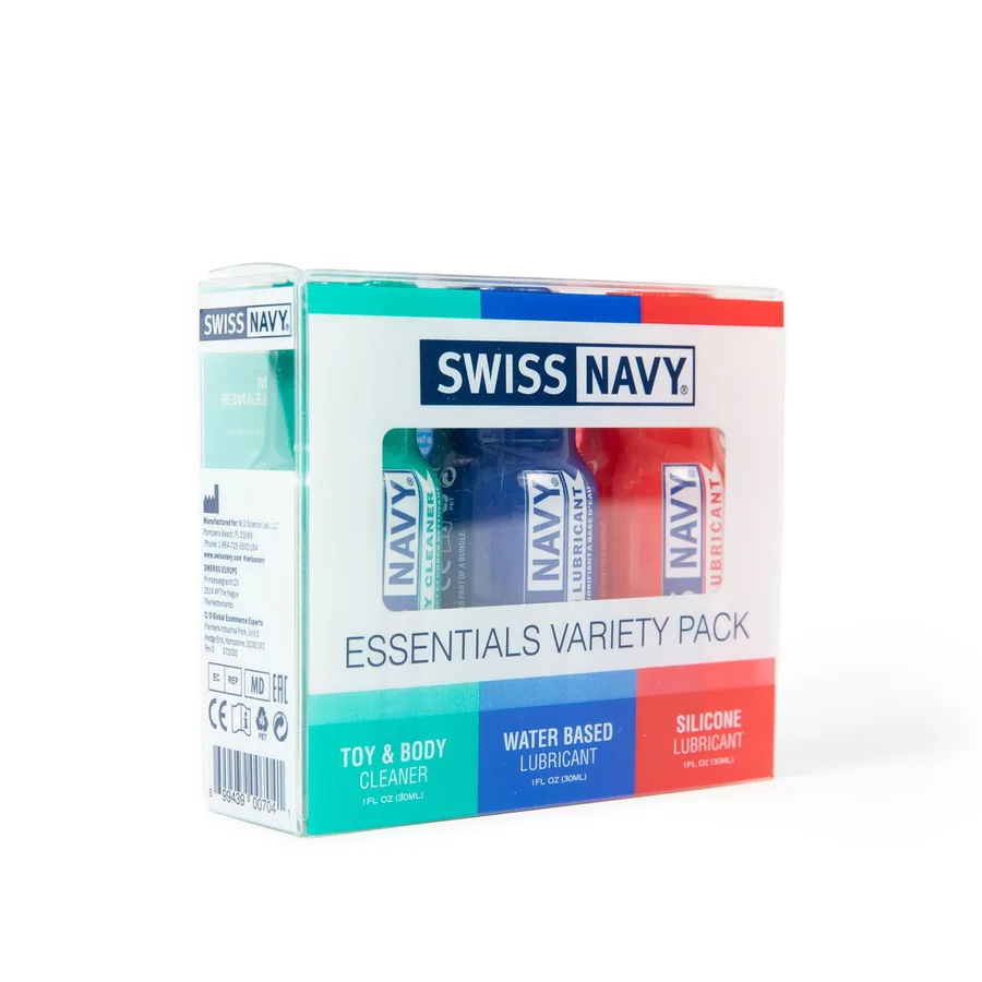 Распродажа!!! Набор Swiss Navy Essentials Variety Pack 3 х 30 мл (срок 21.01.2027)