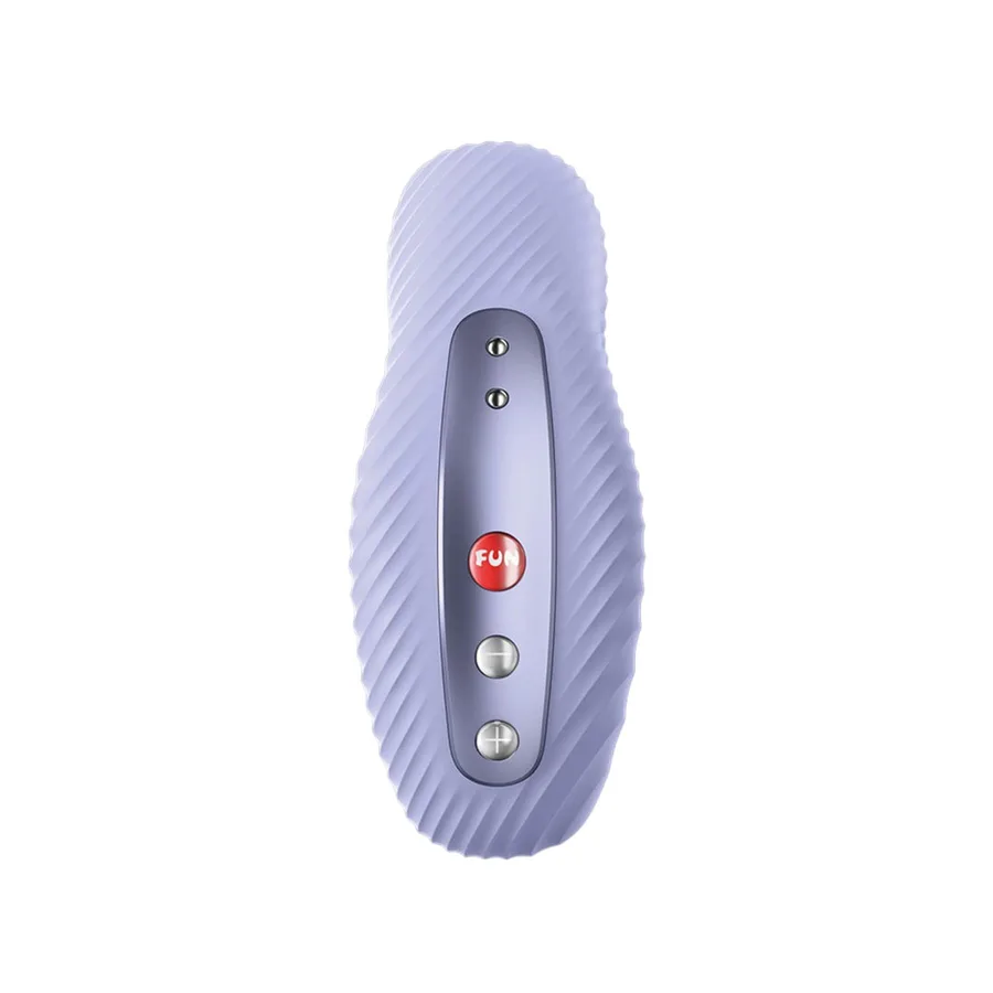 Накладний вібратор Fun Factory LAYA III soft violet, ефект постукування пальцем