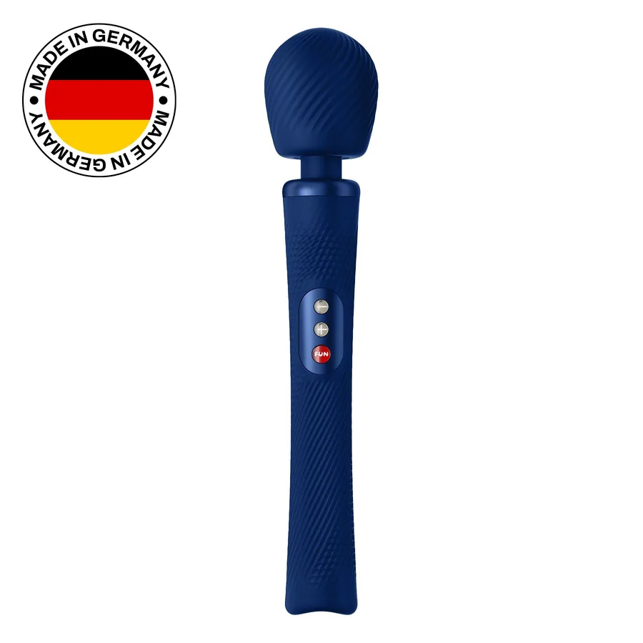 Вібромасажер Fun Factory VIM Vibrating Wand midnight blue, суперпотужний та легкий, до 6 годин роботи
