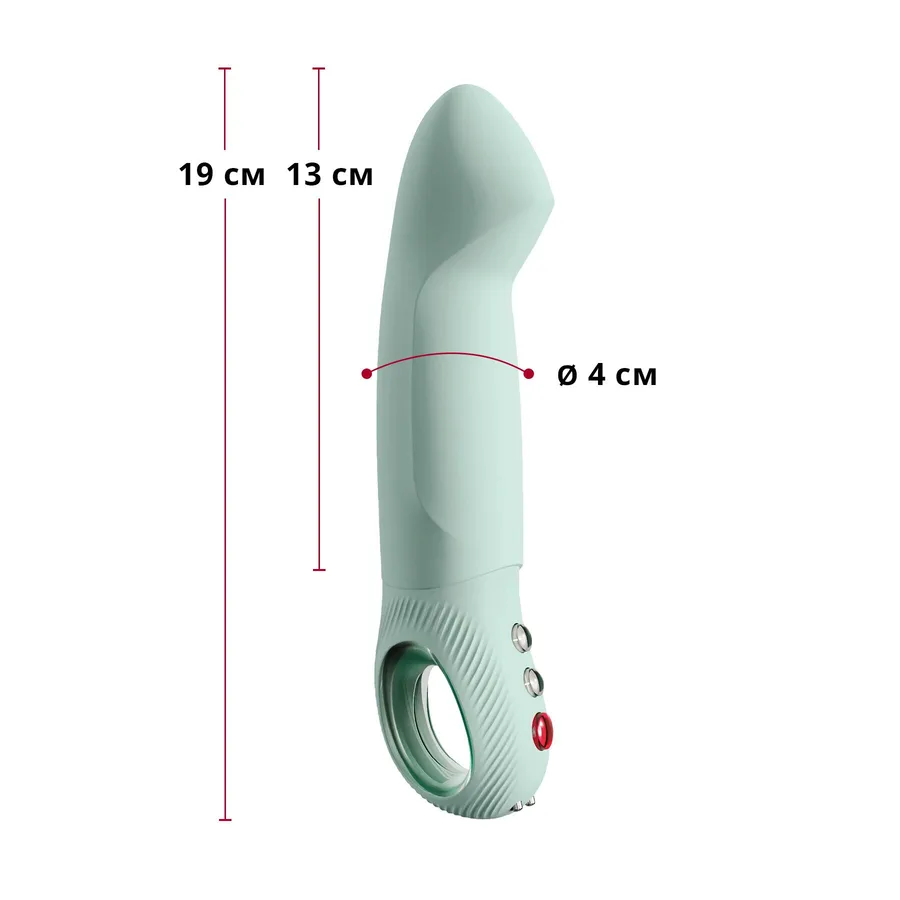 Пульсатор для точки G Fun Factory STRONIC G FORTE sage green, 8 режимов, супермощный