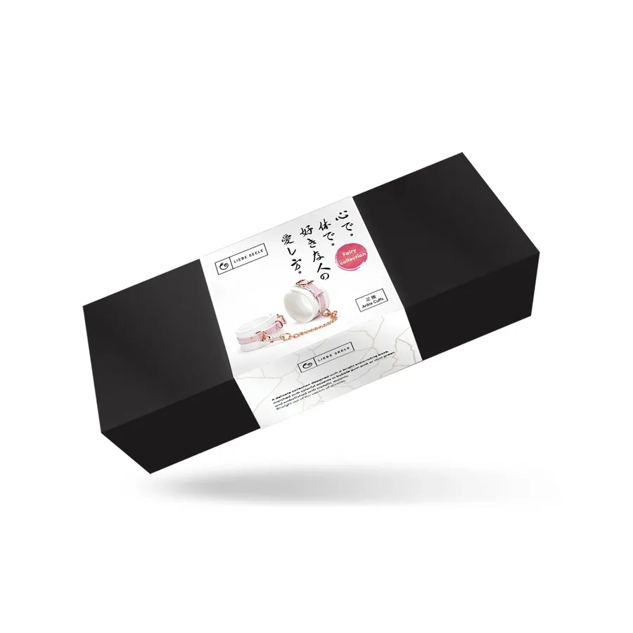 Поножі Liebe Seele White & Pink Fairy Leather Ankle Cuffs