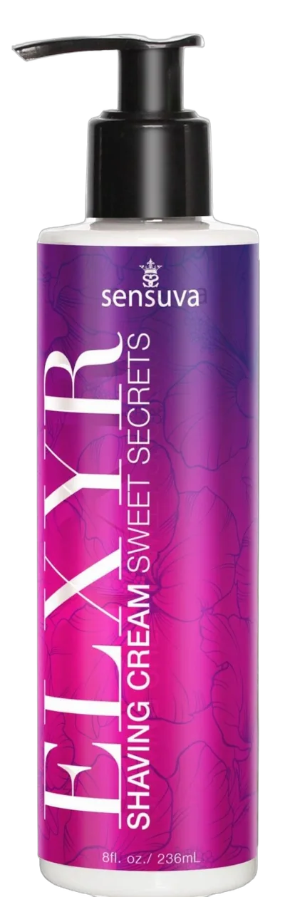 Крем для бритья Sensuva ELXYR Shaving Cream - Sweet Secrets (236 мл)