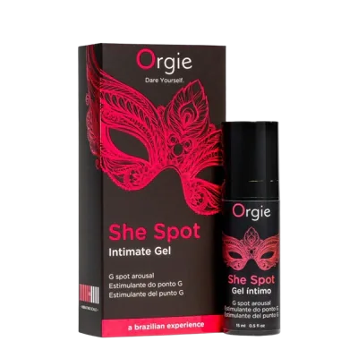 Гель для стимуляції точки G Orgie She Spot Intimate Gel, 15 мл, тепло-холод, ефект вібрації