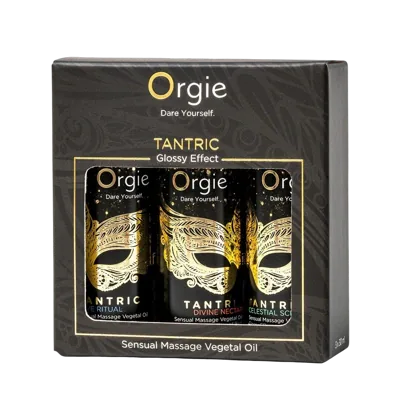 Набор масел для тантрического массажа Orgie – Tantric Mini Size Collection (3х30 мл), увлажнение
