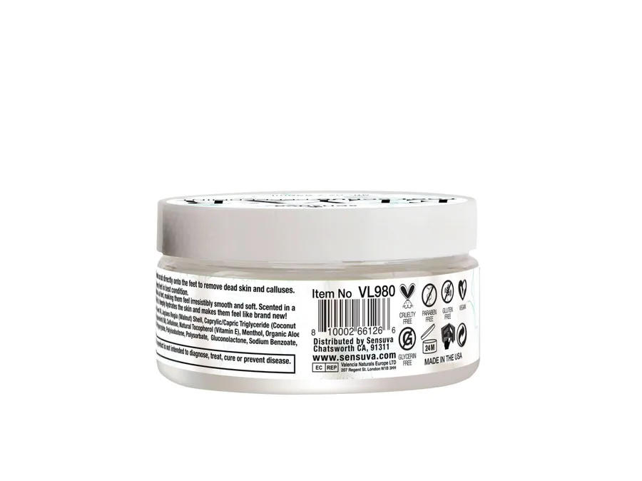 Скраб для ног Sensuva ELXYR Foot Scrub Peppermint (236 мл)