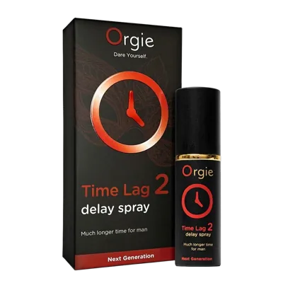 Спрей-пролонгатор Orgie Time Lag 2 Delay Spray, 10 мл, без анестетиків, з екстрактом даміани