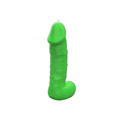 Свічка у вигляді члена Чистий Кайф MEDIUM Green