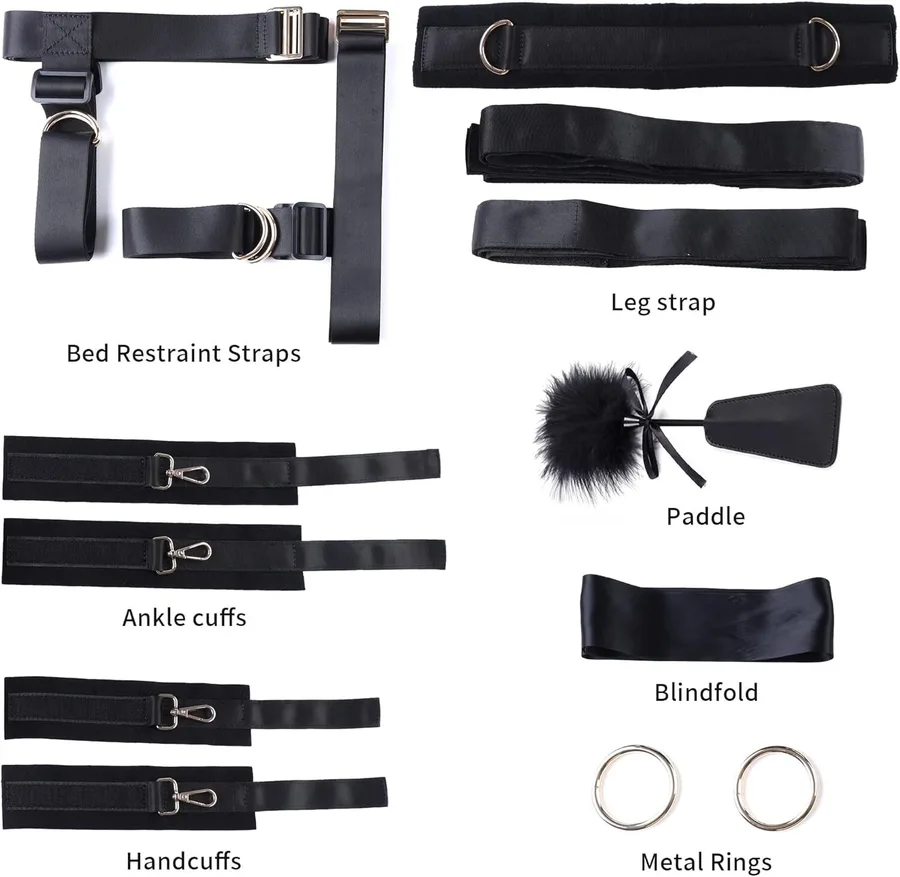 БДСМ-набор LOCKINK YEAHWOW Bed Restraint set