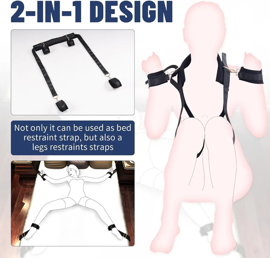 БДСМ-набор LOCKINK YEAHWOW Bed Restraint set