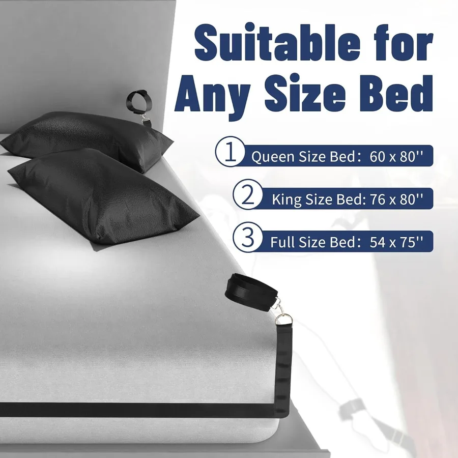 БДСМ-набор LOCKINK YEAHWOW Bed Restraint set