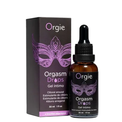 Збуджувальні краплі для клітора Orgie Orgasm Drops, 30 мл, ефект розігріву та охолодження