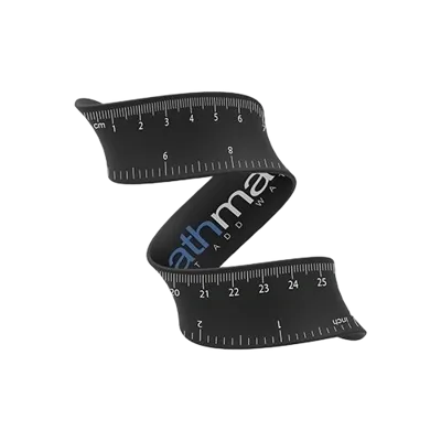 Линейка гибкая Measuring Gauge V2 для измерения длины, диаметра и длины окружности члена
