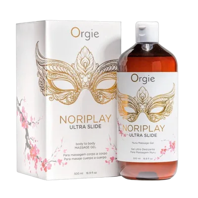 Гель для NURU-массажа Orgie – Noriplay Ultra Slide (500 мл), экстракт морских водорослей, простыня