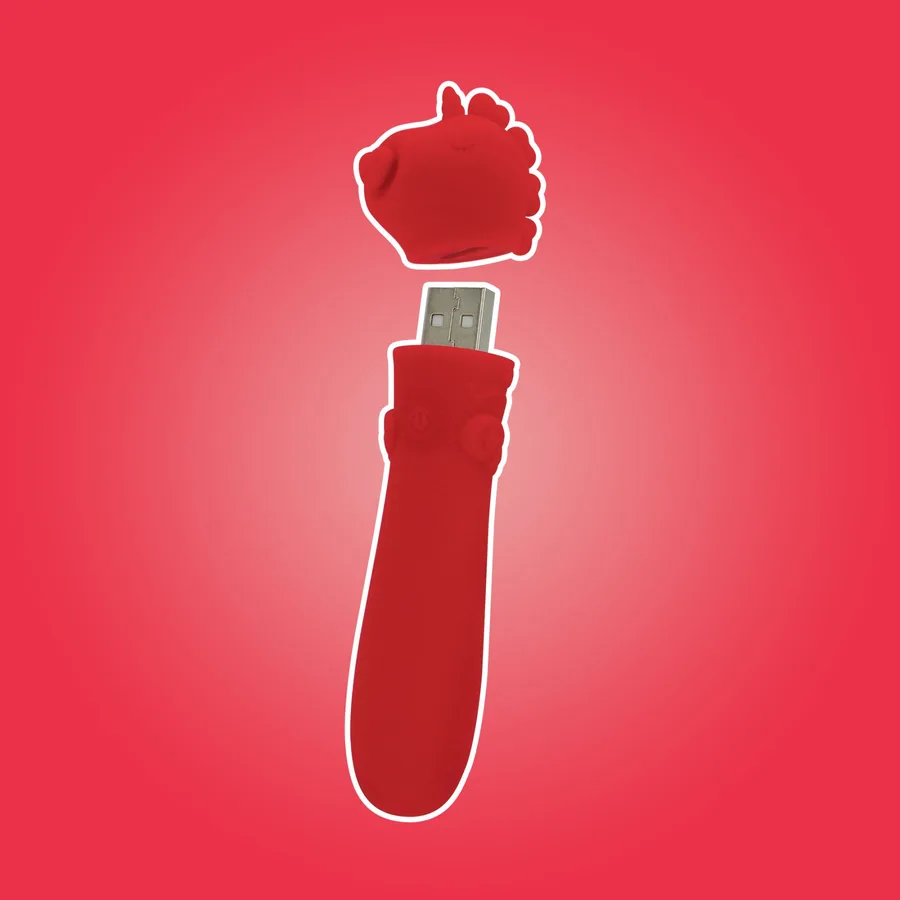 Вибратор-единорожка Unihorn USB Bullet – Cupid's Beau, вибропуля, USB-зарядка, 10 режимов