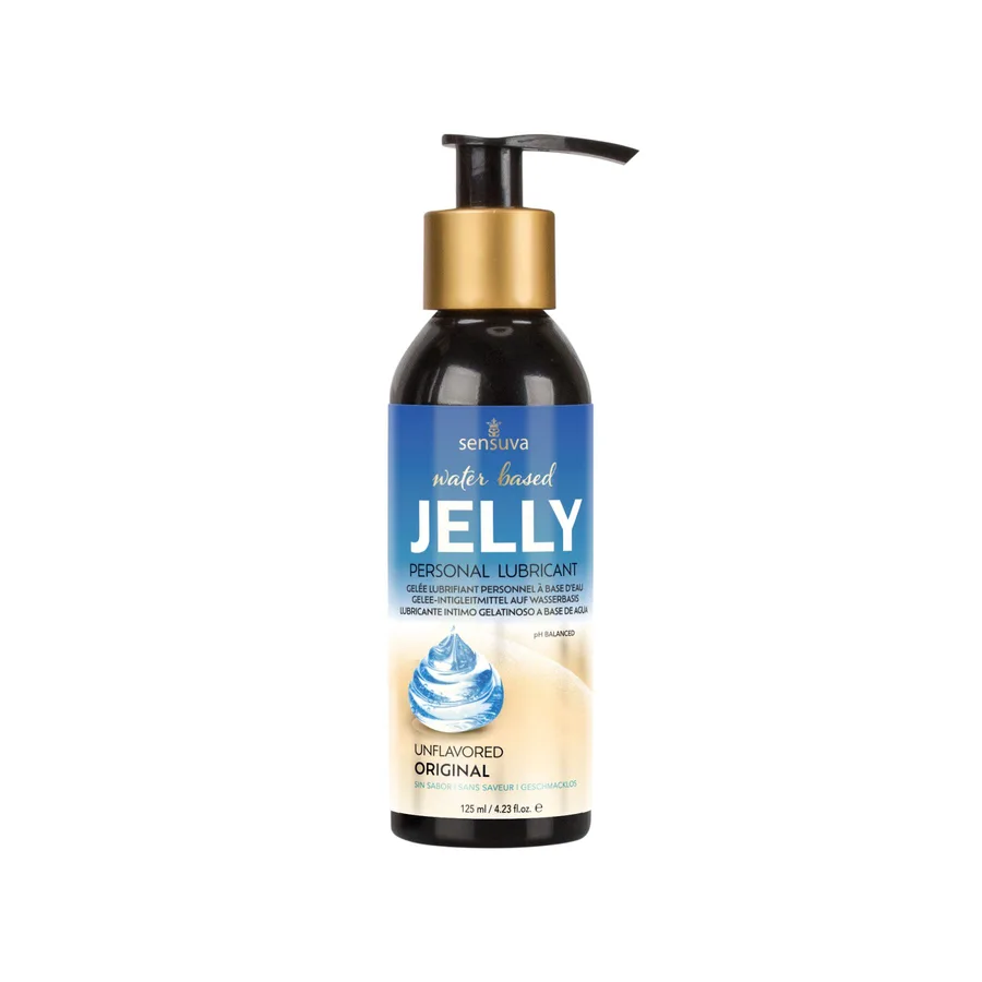 Смазка на водной основе Sensuva Jelly Water-Based (125 мл), очень густая, подходит для анала