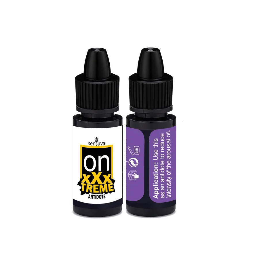 Возбуждающие капли для клитора Sensuva On xXxTREME Arousal Oil (5 мл) with Antidote (5 мл) + антидот