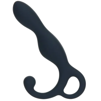 Масажер простати Lux Active LX1 Anal Trainer 5.75″, Dark Blue, віброкуля в комплекті
