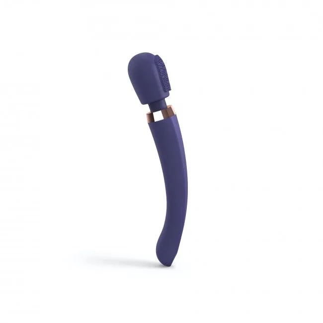 Вибромассажер с силиконовой щеточкой Love to Love Brush Crush – Midnight Indigo