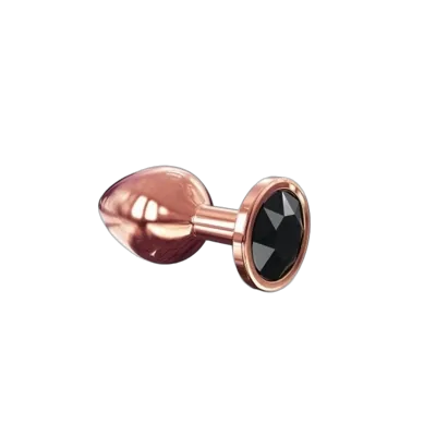 Металева анальна пробка із прикрасою у вигляді кристалу Dorcel - Diamond Plug M