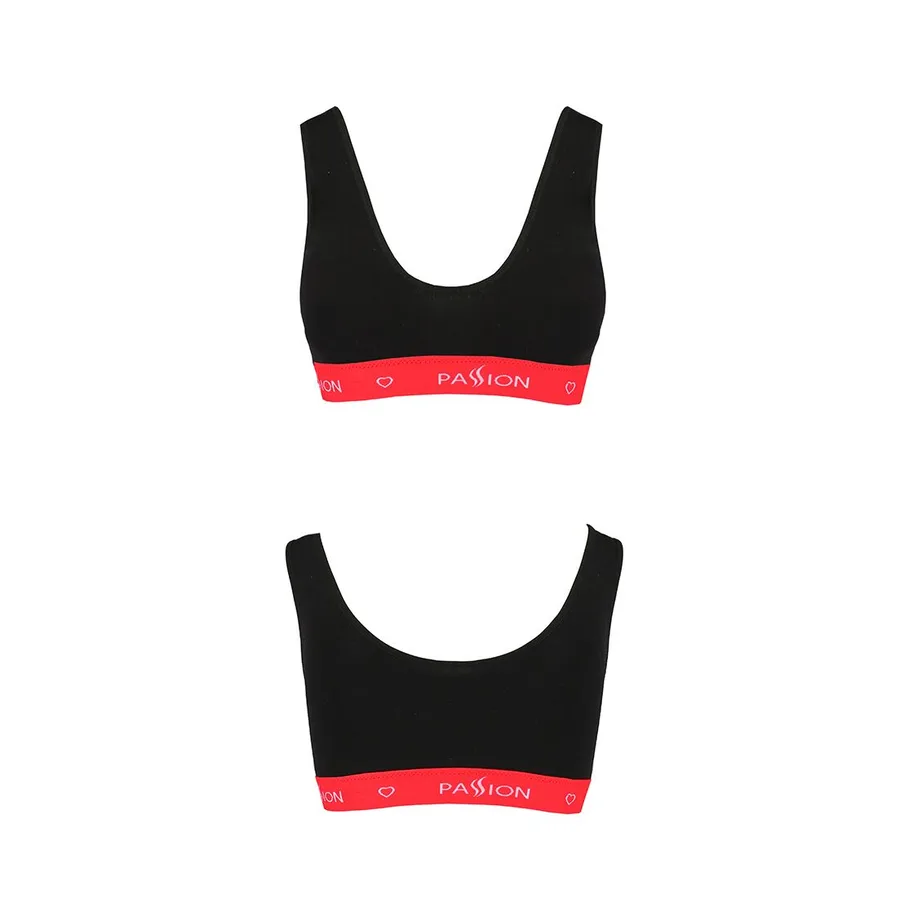 Спортивний топ на широких бретелях Passion PS003 TOP M, black