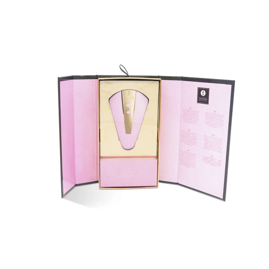 Клиторальный вибратор Shunga Obi Light Pink