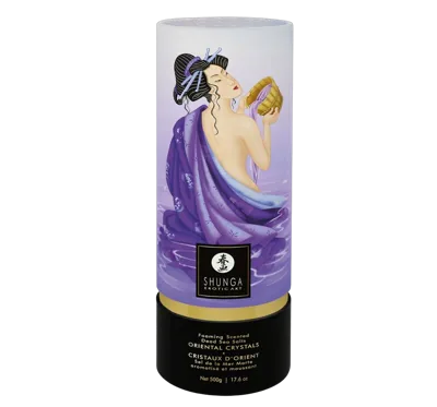 Пінлива сіль для ванни Shunga Dead Sea salt Oriental Crystals — Exotic Fruits (500 г)