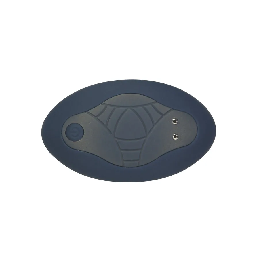 Анальна пробка з пульсацією Lux Active – Throb – 4.5" Anal Pulsating Massager, пульт ДК