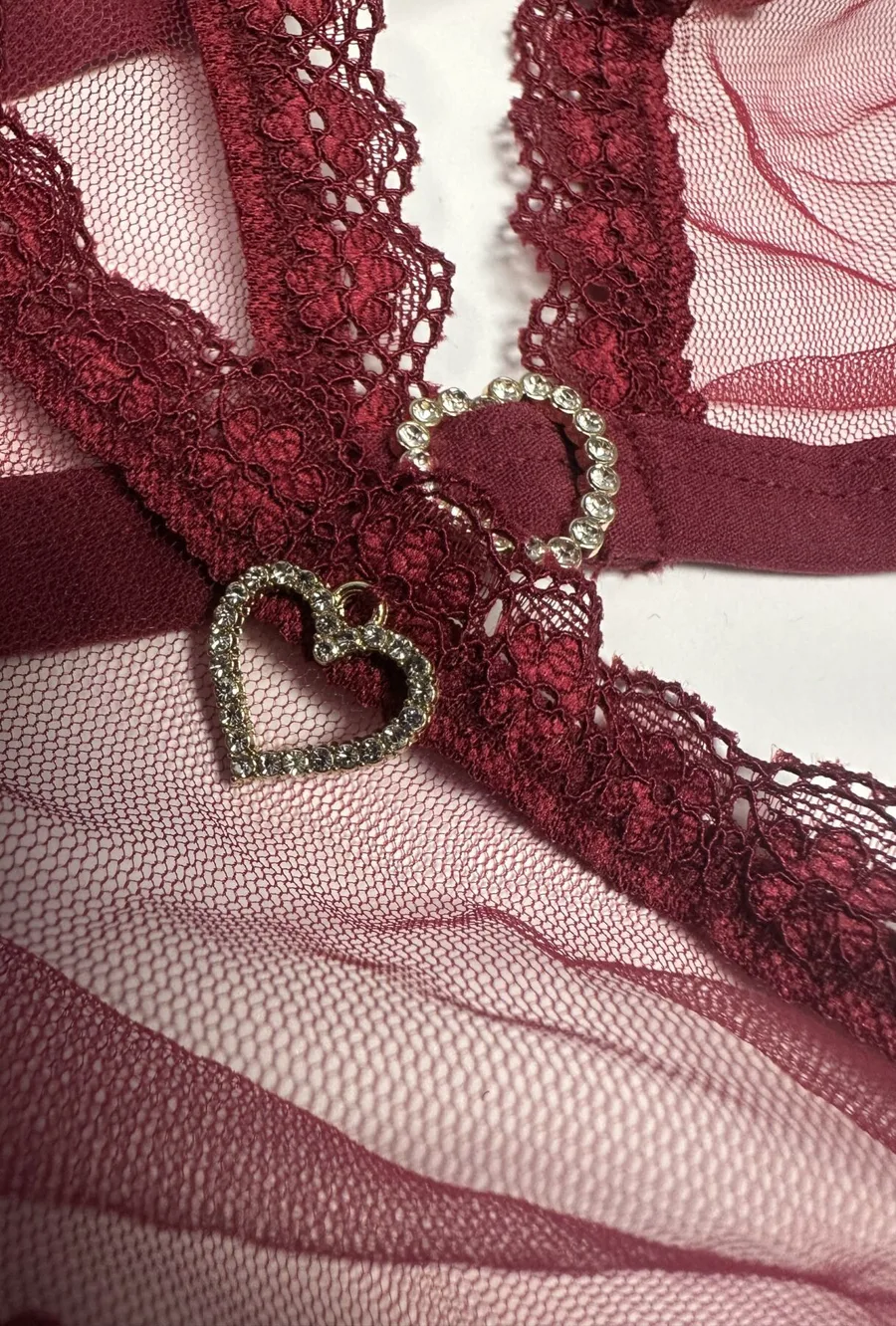 Комплект Passion BELISSANA SET burgundy S