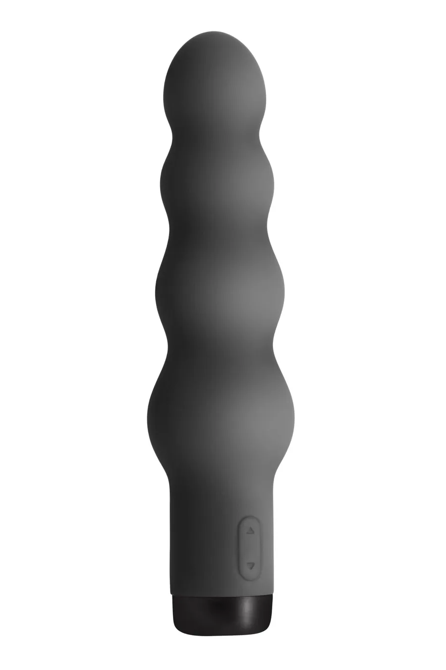 Вибратор S Pleasures Bullets Obsidian, черный, в виде ряда шариков, 10 режимов, диаметр 4 см