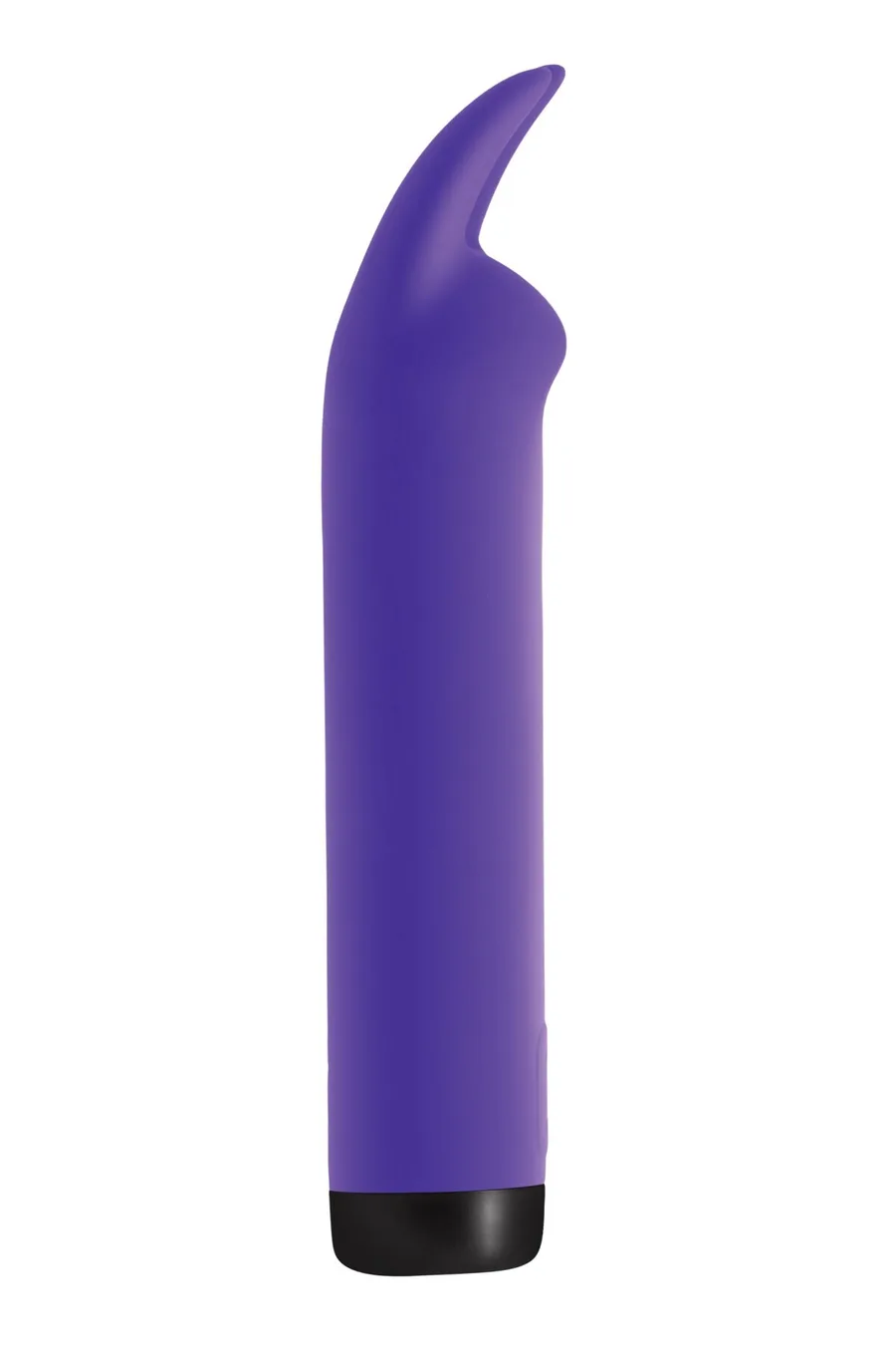 Вибратор S Pleasures Bullets Amethyst, фиолетовый, с двумя отростками, 10 режимов, диаметр 2,8 см