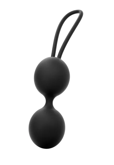 Вагінальні кульки Dorcel Dual Balls Black, діаметр 3,6 см, маса 55 г