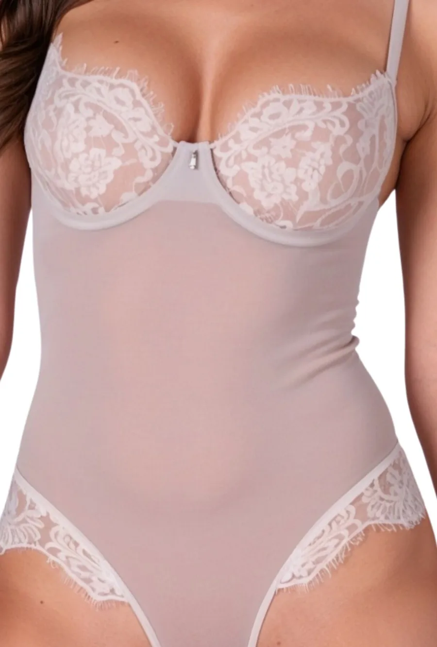 Боди Passion ZOVEL BODY light grey L